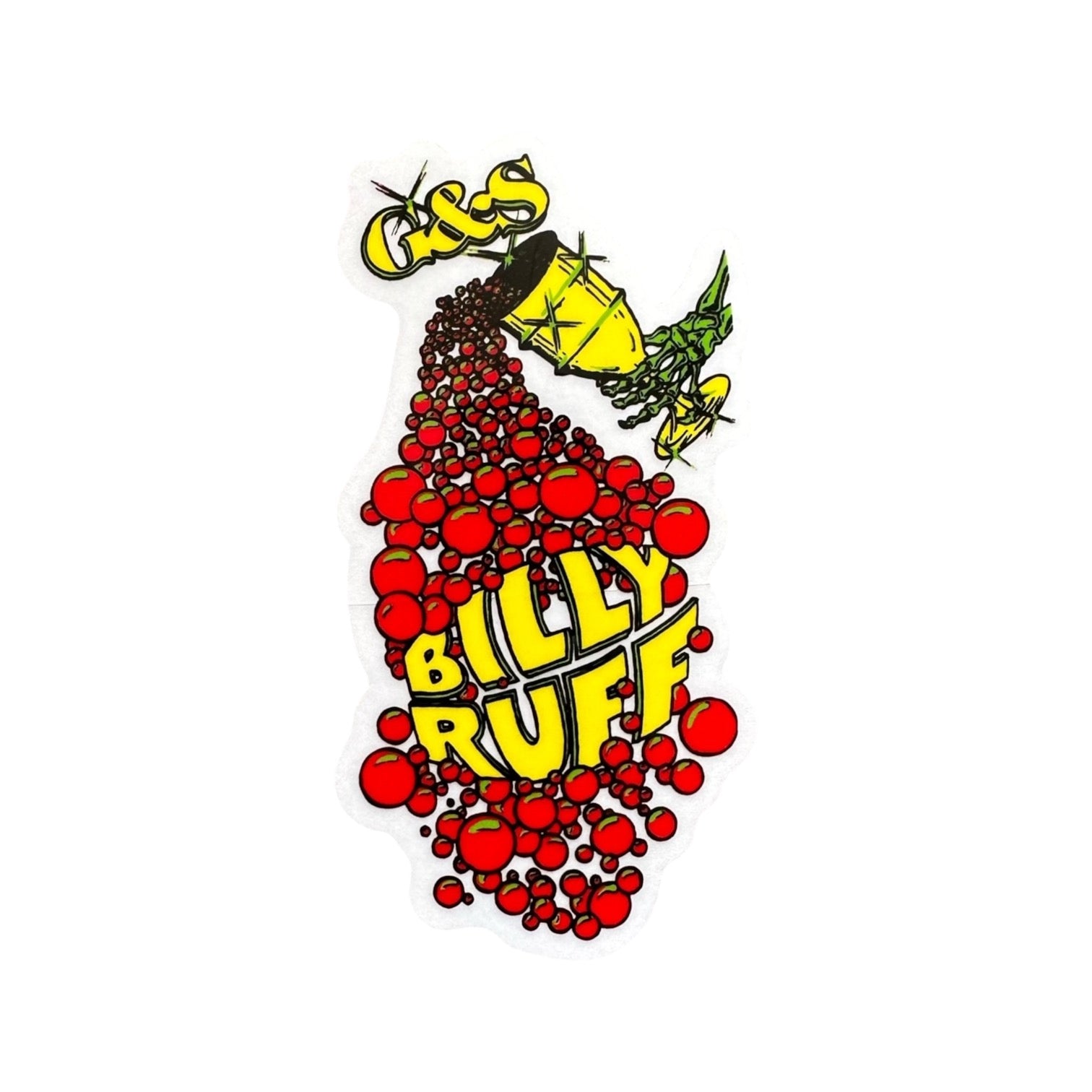 Billy Ruff "Chalice" - Gold & Red