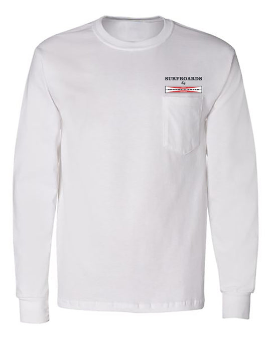 Original Logo Long Sleeve Pocket T – G&S Surfboards