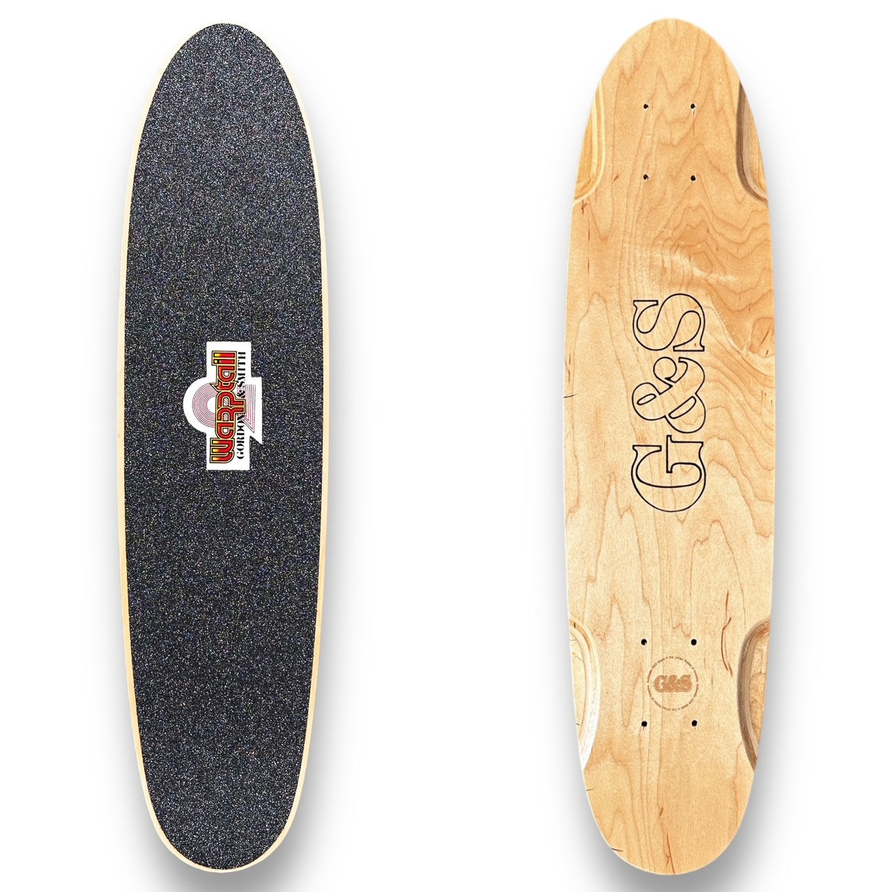 29" G&S Warp 2 Roundtail Skateboard Deck - Natural Wood