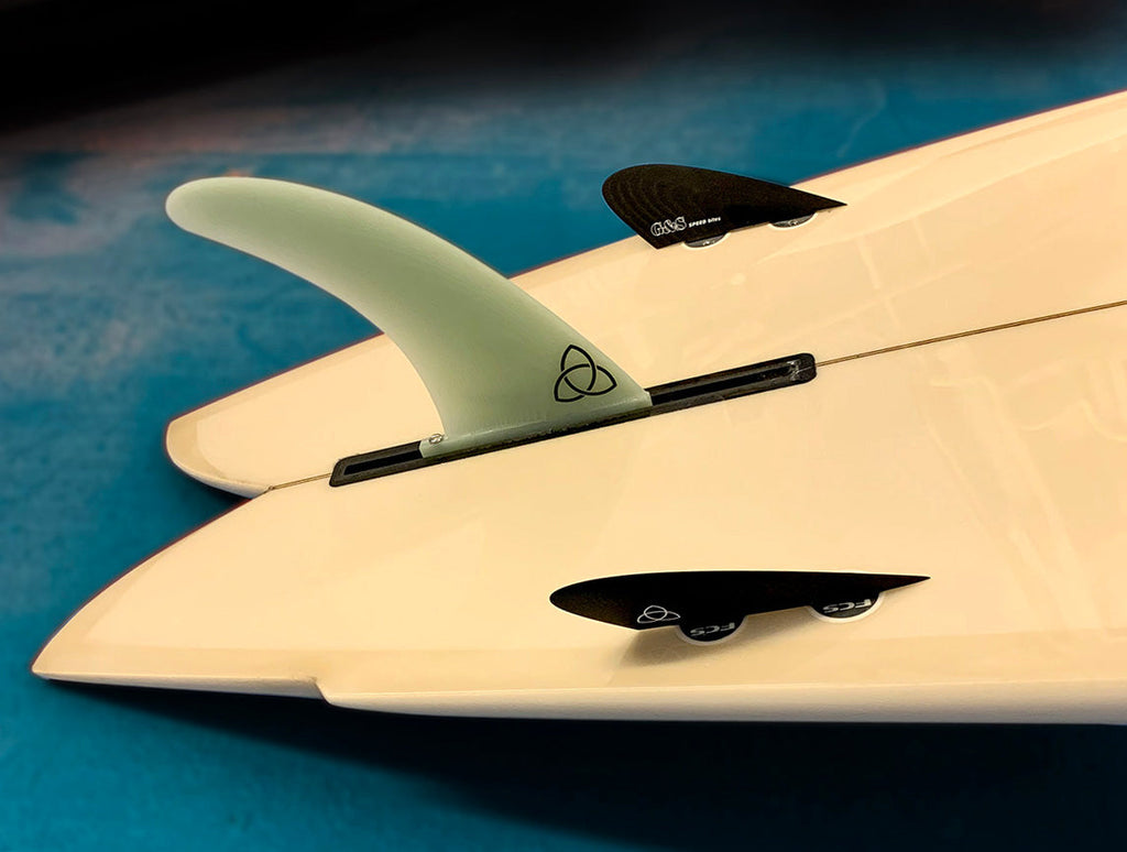 NEW! G&S Speed Bites - 2" x 4.75" Side Fins by NVS - Futures