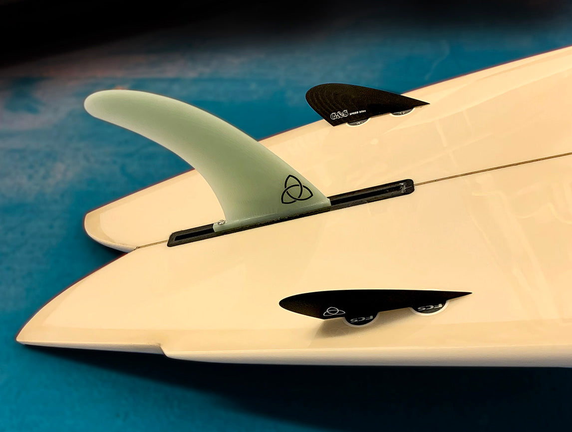 NEW! G&S Speed Bites - 2" x 4.75" Side Fins by NVS - Futures