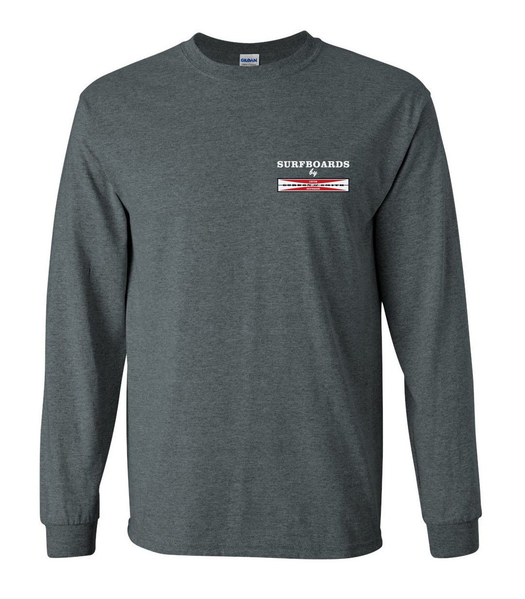 Original Logo Long Sleeve - Charcoal Grey – G&S Surfboards