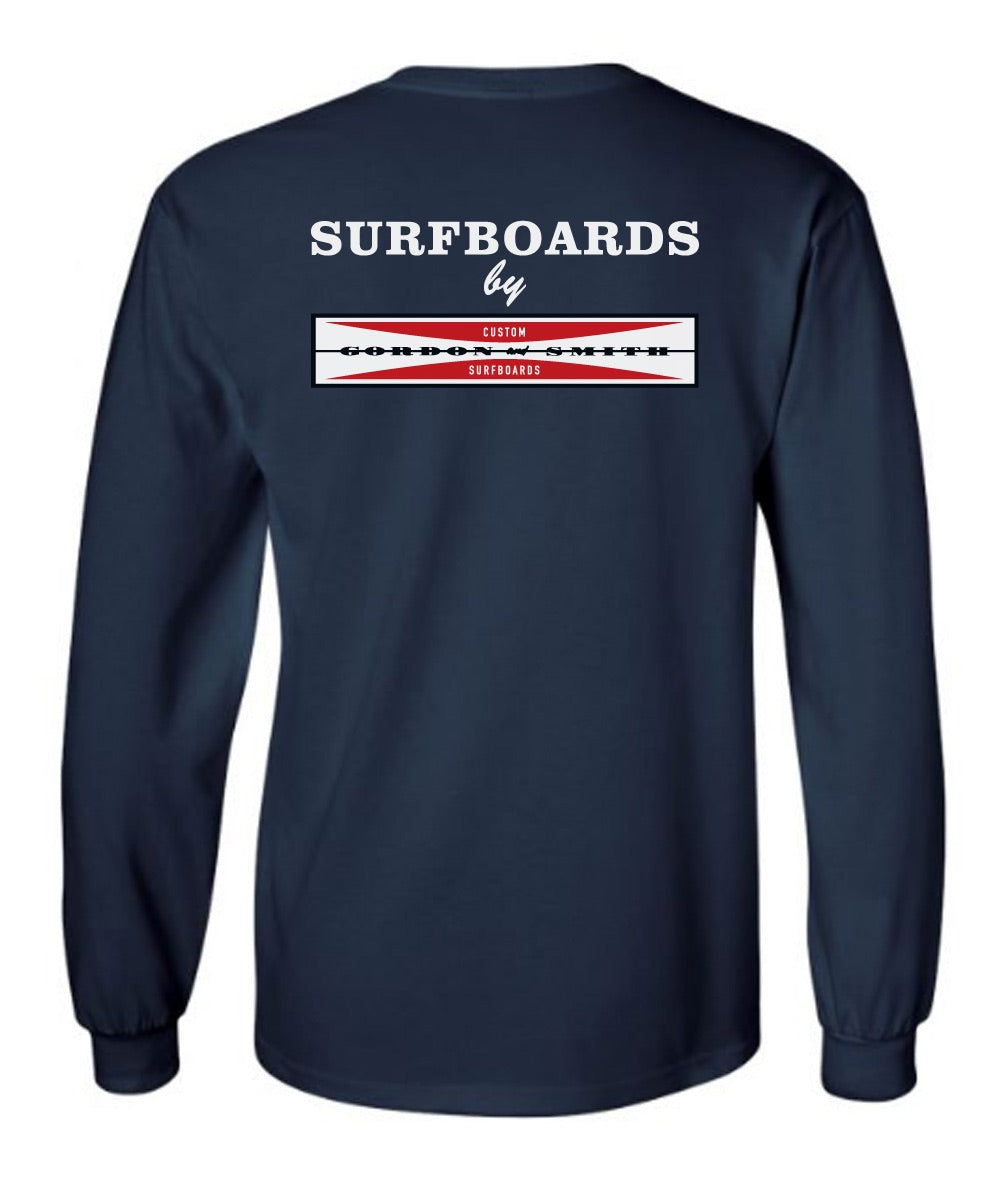 Original Logo Long Sleeve - Navy Blue